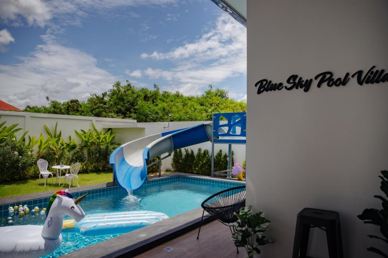 บลูสกาย พูลวิลล่า ชะอำ หัวหิน Blue Sky Pool Villa บ่อฝ้าย ภายนอก รูปภาพ