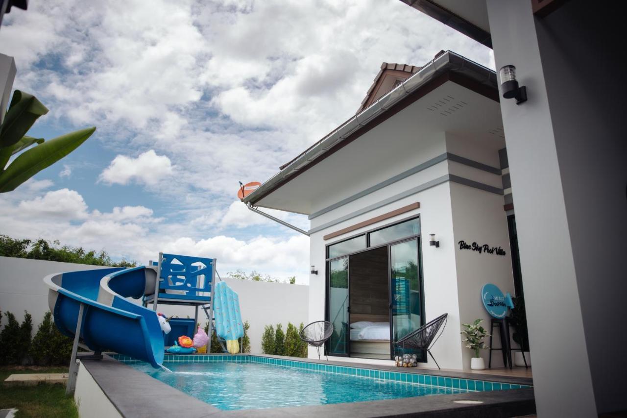 บลูสกาย พูลวิลล่า ชะอำ หัวหิน Blue Sky Pool Villa บ่อฝ้าย ภายนอก รูปภาพ